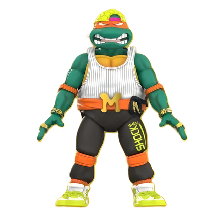 Super7 TMNT Ultimates! Wave 11 – Rapper Michelangelo Actionfigur