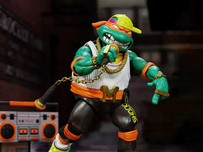 Super7 TMNT Ultimates! Wave 11 – Rapper Michelangelo Actionfigur