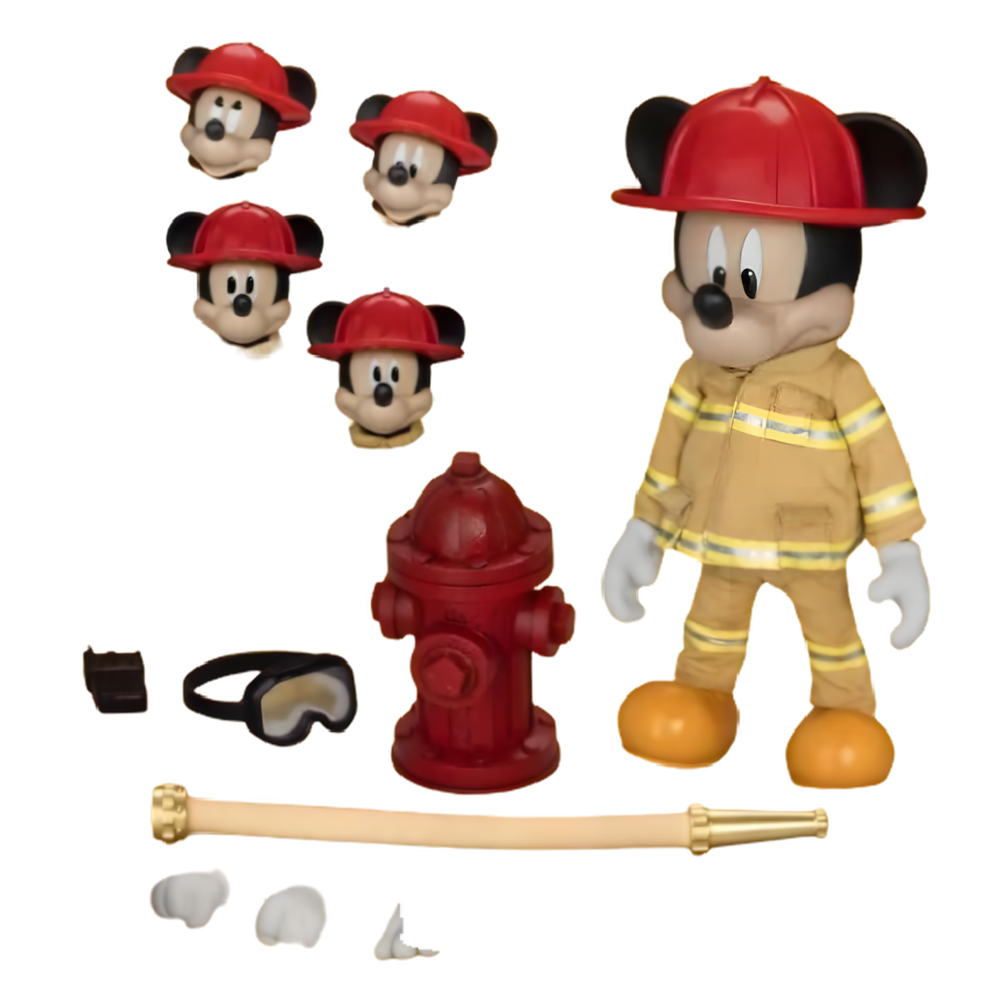 Beast Kingdom DAH-103 Mickey & Friends Mickey Mouse Feuerwehrmann – Actionfigur