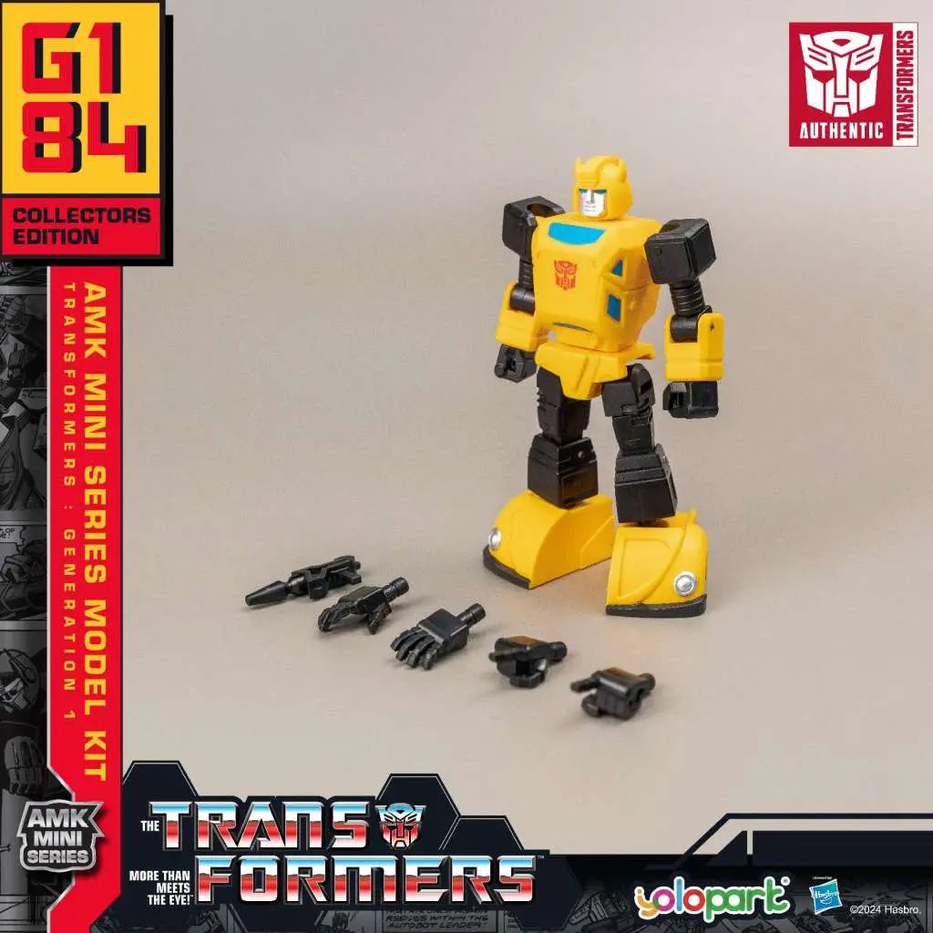 Transformers Generation One Bumblebee – Yolopark AMK Mini-Modellbausatz (11 cm)