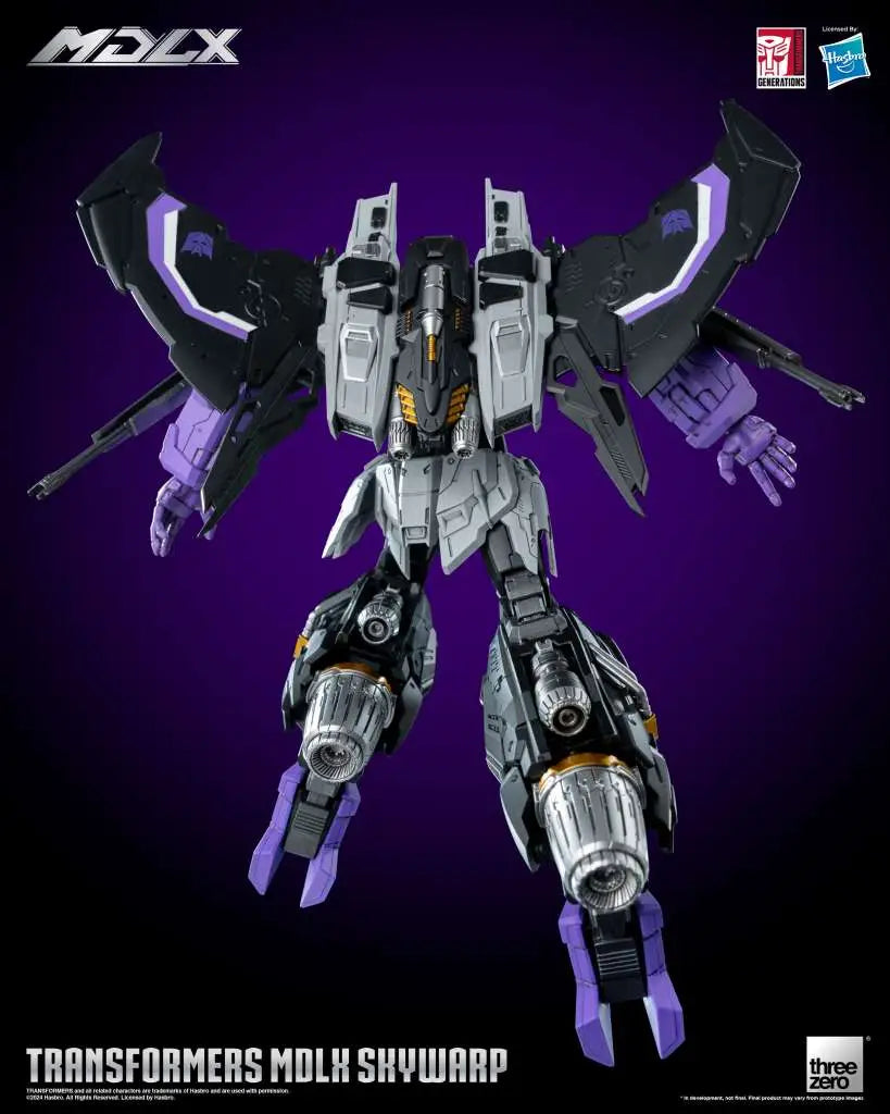 threezero Transformers: MDLX Skywarp – Sammler-Actionfigur (20 cm)