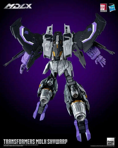 threezero Transformers: MDLX Skywarp – Sammler-Actionfigur (20 cm)