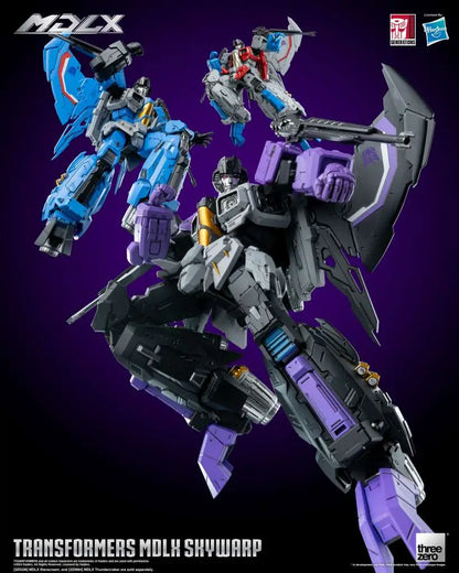 threezero Transformers: MDLX Skywarp – Sammler-Actionfigur (20 cm)