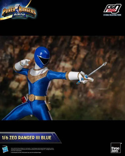 threezero FigZero Power Rangers Zeo: Zeo Ranger III Blue – 1/6 Sammlerfigur (30 cm) - Actionfigurenwelt - Actionfigur Sammlerstück