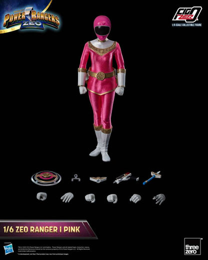 Power Rangers Figure Zeo Ranger I Pink 1/6 Actionfigur Threezero