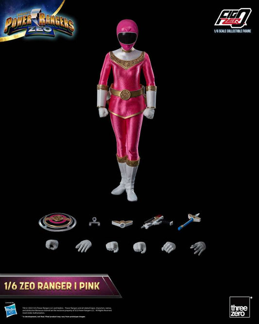 Power Rangers Figure Zeo Ranger I Pink 1/6 Actionfigur Threezero