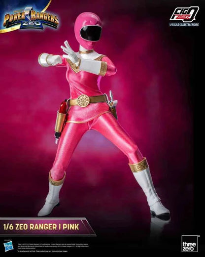 threezero FigZero Power Rangers Zeo: Zeo Ranger I Pink – 1/6 Sammlerfigur (30 cm) - Actionfigurenwelt - Actionfigur Sammlerstück