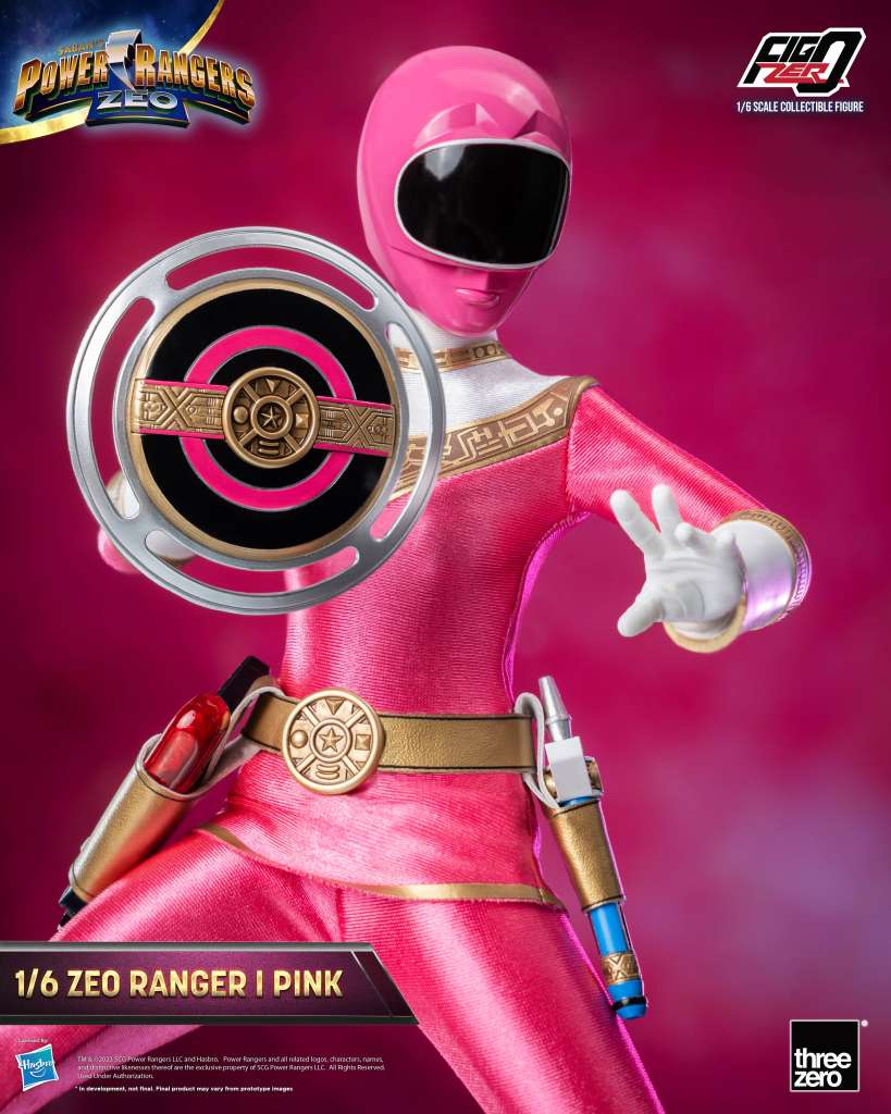Power Rangers Figure Zeo Ranger I Pink 1/6 Actionfigur Threezero