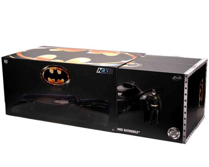 Batman 1989 – Batmobil & Batman Figur – Gepanzert (Shields) Limited Edition 1:24 – Jada Toys