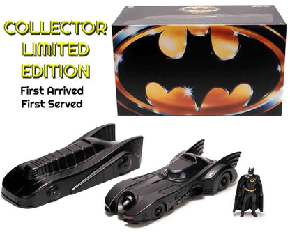 Batman 1989 – Batmobil & Batman Figur – Gepanzert (Shields) Limited Edition 1:24 – Jada Toys