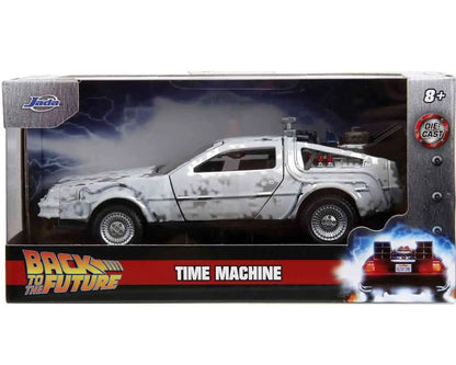 Zurück in die Zukunft – DeLorean Time Machine Frost Effect 1:32 Die-Cast Modell – Jada Toys
