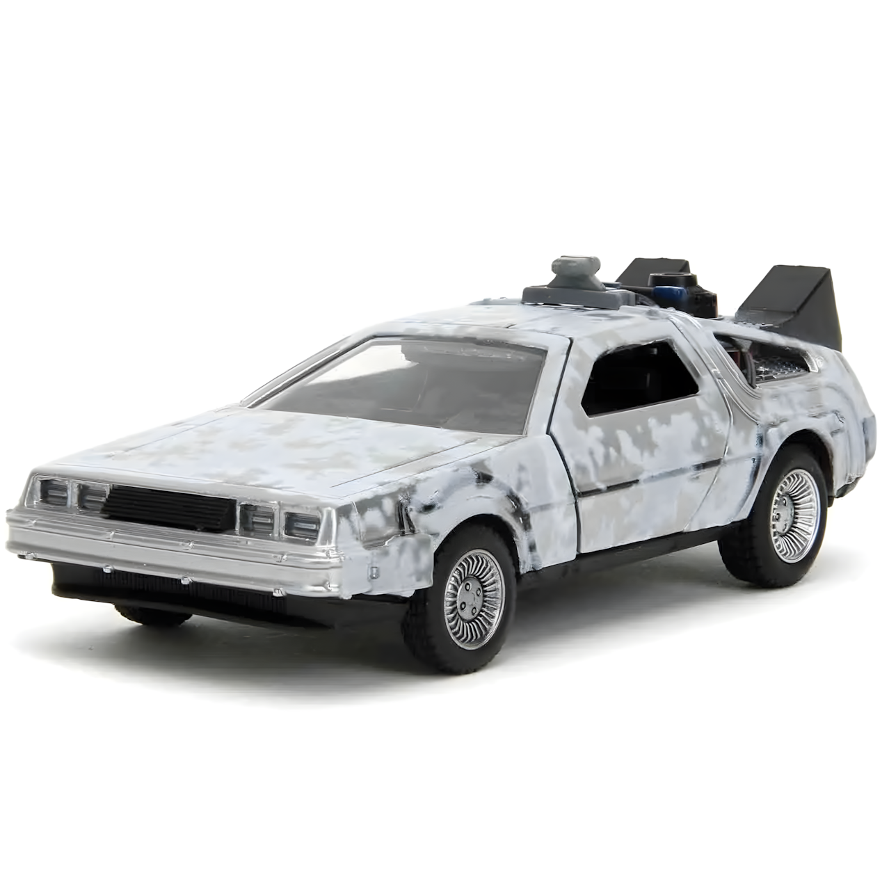 Zurück in die Zukunft – DeLorean Time Machine Frost Effect 1:32 Die-Cast Modell – Jada Toys