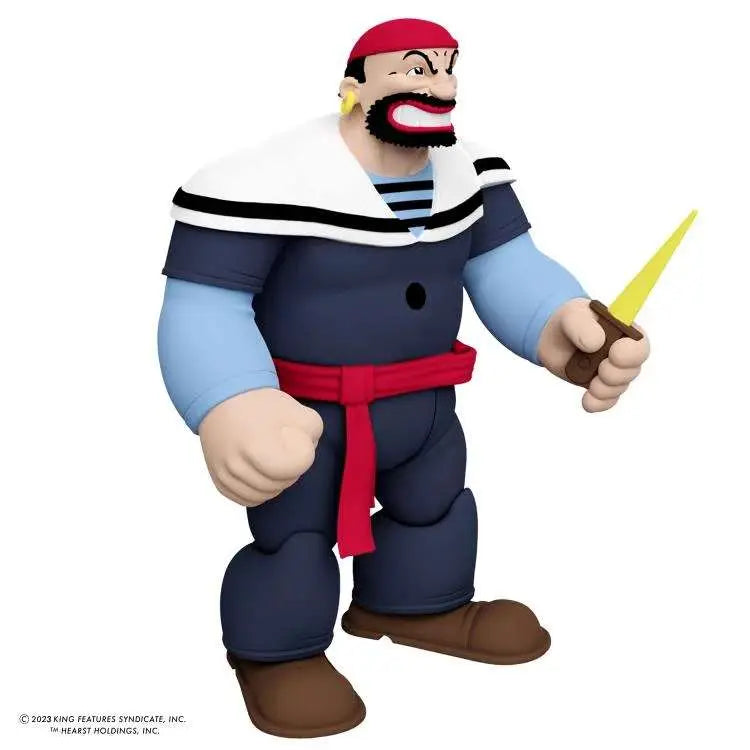 Boss Fight Studio Power Stars: Popeye – Bluto als Sindbad Actionfigur (12 cm)