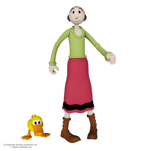 Boss Fight Studio Power Stars: Popeye – Olive Oyl Actionfigur (12 cm)