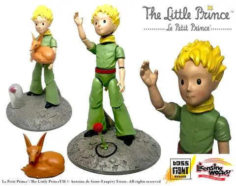 Boss Fight Studio Der kleine Prinz Deluxe-Actionfigur – 15 cm Sammelfigur mit Zubehör