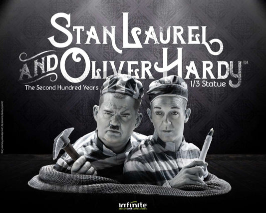 Stan Laurel & Oliver Hardy 1/3 Statue Infinite Statue