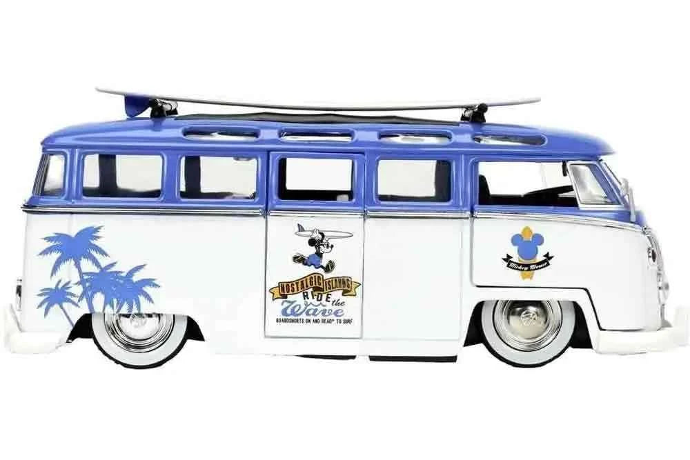 Jada Toys Disney Mickey Mouse & 1967 Volkswagen T1 Bus – 1:24 Die-Cast Sammlerset