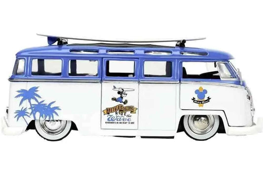 Jada Toys Disney Mickey Mouse & 1967 Volkswagen T1 Bus – 1:24 Die-Cast Sammlerset