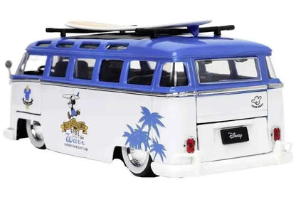 Jada Toys Disney Mickey Mouse & 1967 Volkswagen T1 Bus – 1:24 Die-Cast Sammlerset