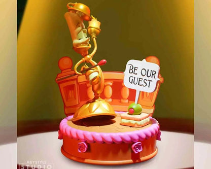ABYstyle Studio SFC: Disney Die Schöne und das Biest – Lumière 1/10 Statue (12 cm)