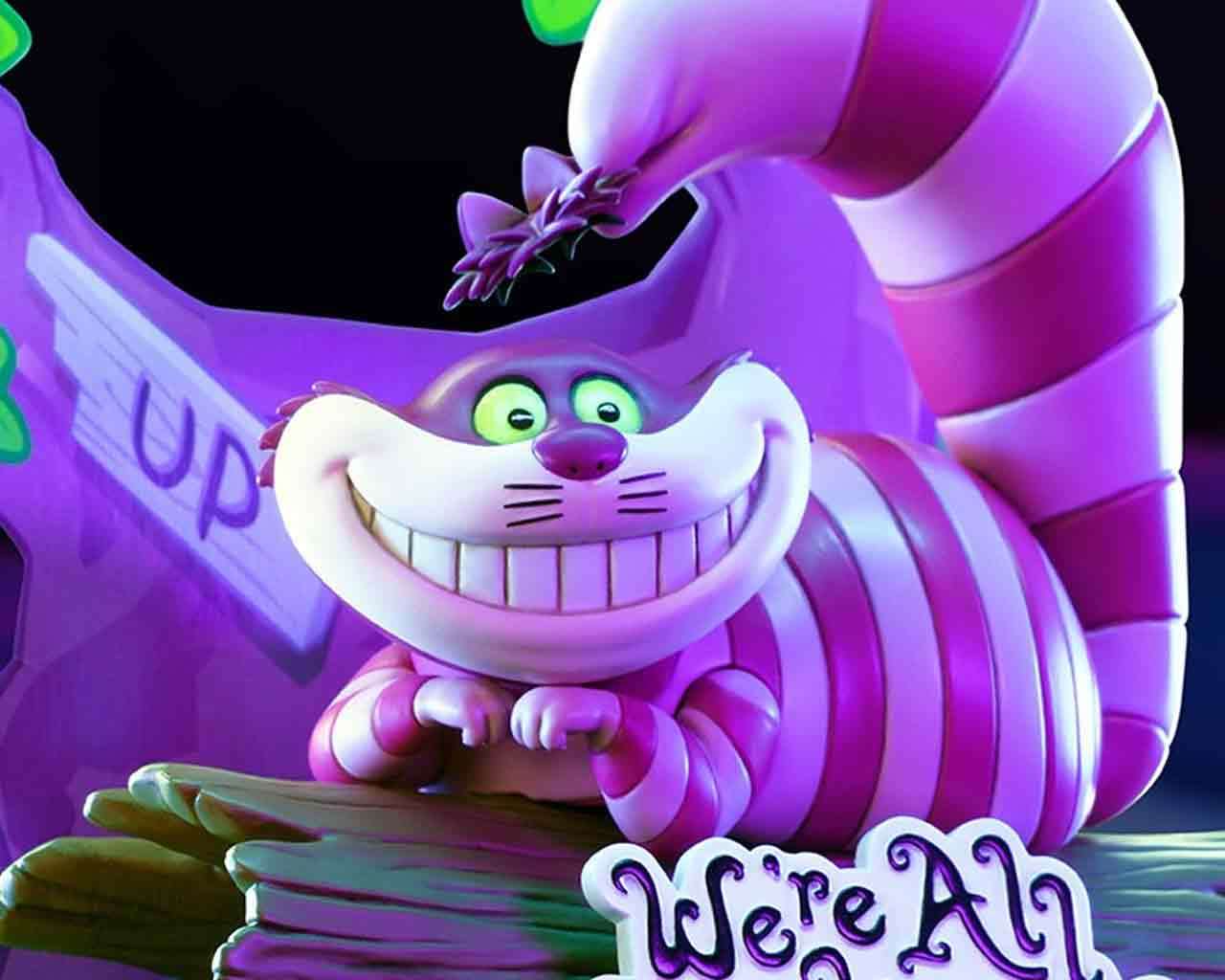 Disneys Alice Im Wunderland Grinsekatze SG Collection Figures 1:10 Statue