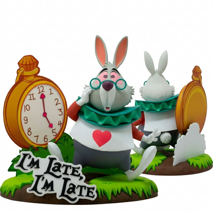ABYstyle Studio SFC: Disney Alice im Wunderland – Weißes Kaninchen 1/10 Statue (10 cm)