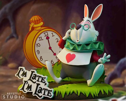 ABYstyle Studio SFC: Disney Alice im Wunderland – Weißes Kaninchen 1/10 Statue (10 cm)
