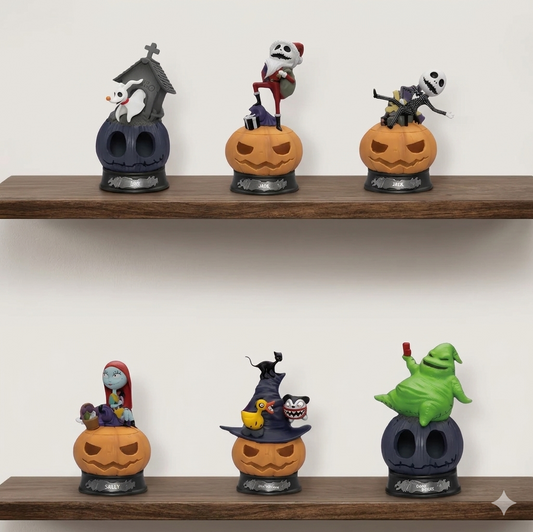 Beast Kingdom Mini D-Stage MDS-009 The Nightmare Before Christmas – 6er-Sammler-Set