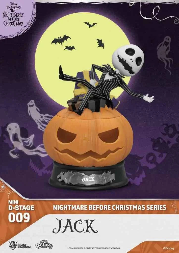 Beast Kingdom Mini D-Stage MDS-009 The Nightmare Before Christmas – 6er-Sammler-Set
