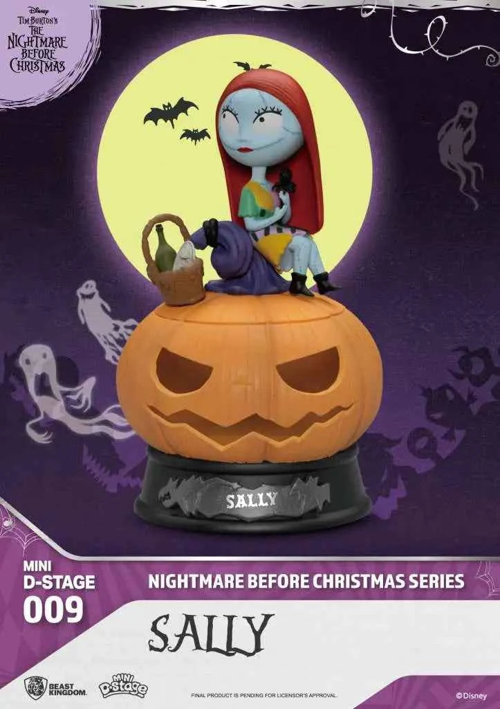 Beast Kingdom Mini D-Stage MDS-009 The Nightmare Before Christmas – 6er-Sammler-Set