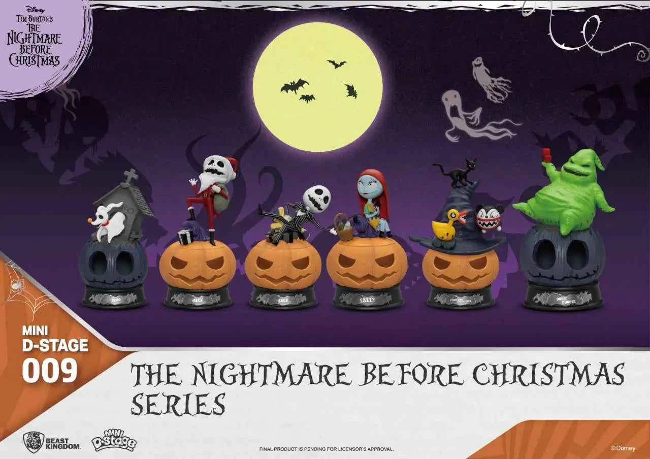 Beast Kingdom Mini D-Stage MDS-009 The Nightmare Before Christmas – 6er-Sammler-Set