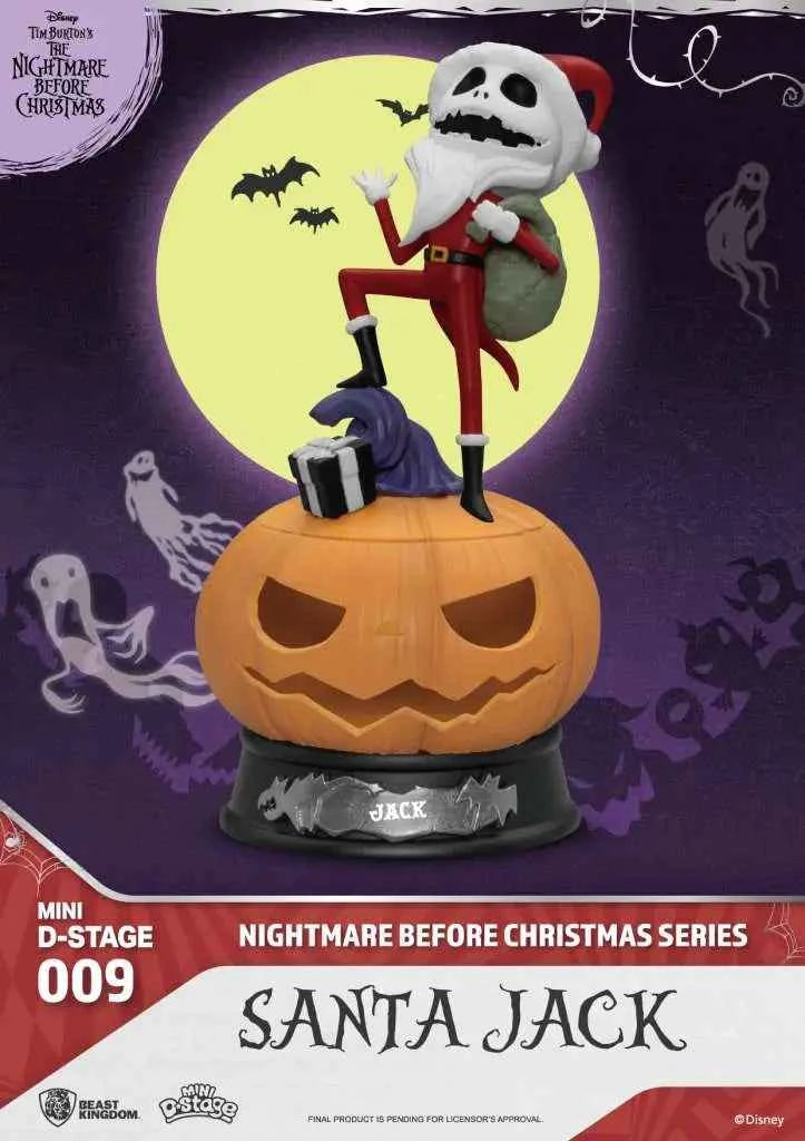 Beast Kingdom Mini D-Stage MDS-009 The Nightmare Before Christmas – 6er-Sammler-Set