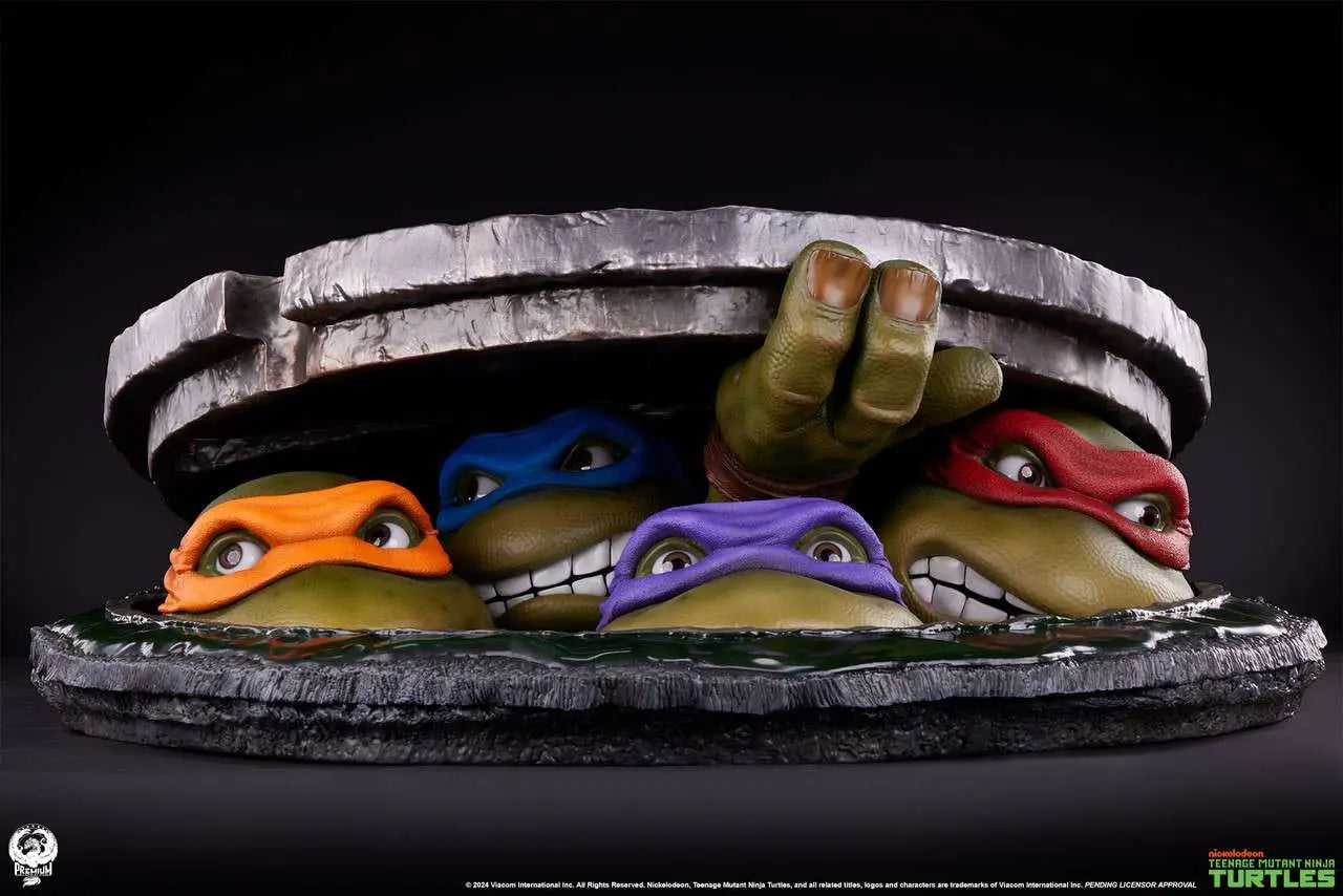 PCS TMNT – Underground Diorama im Maßstab 1:1 (Lebensgroß)