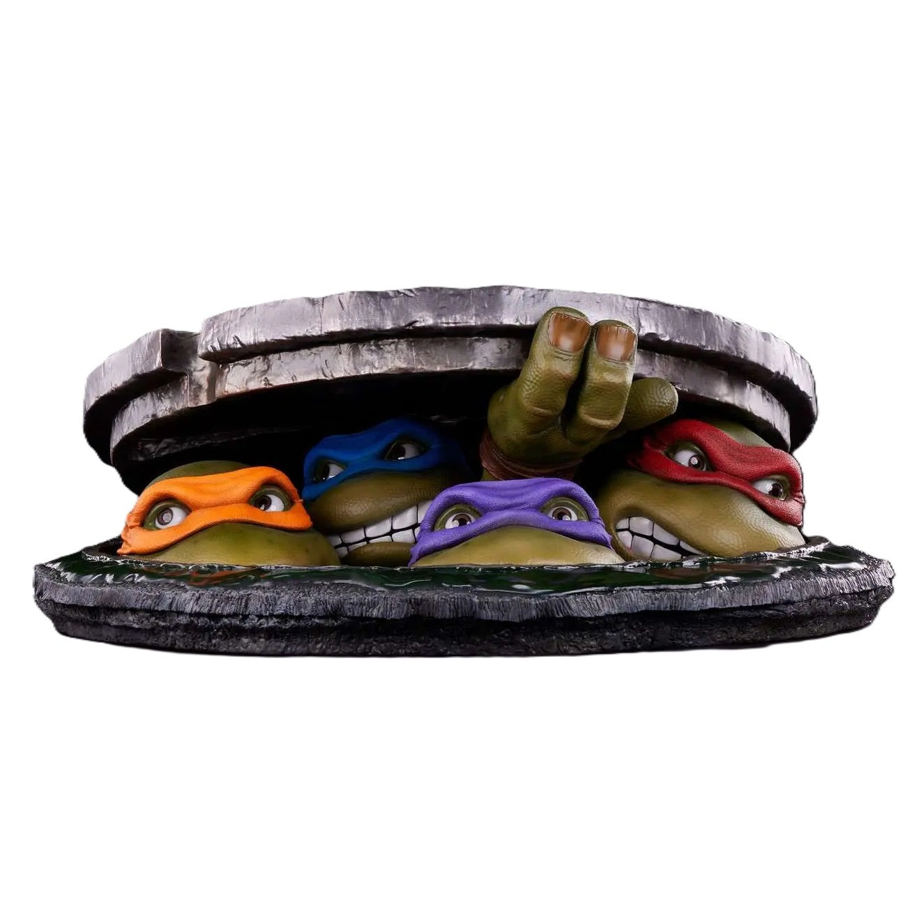 PCS TMNT – Underground Diorama im Maßstab 1:1 (Lebensgroß)