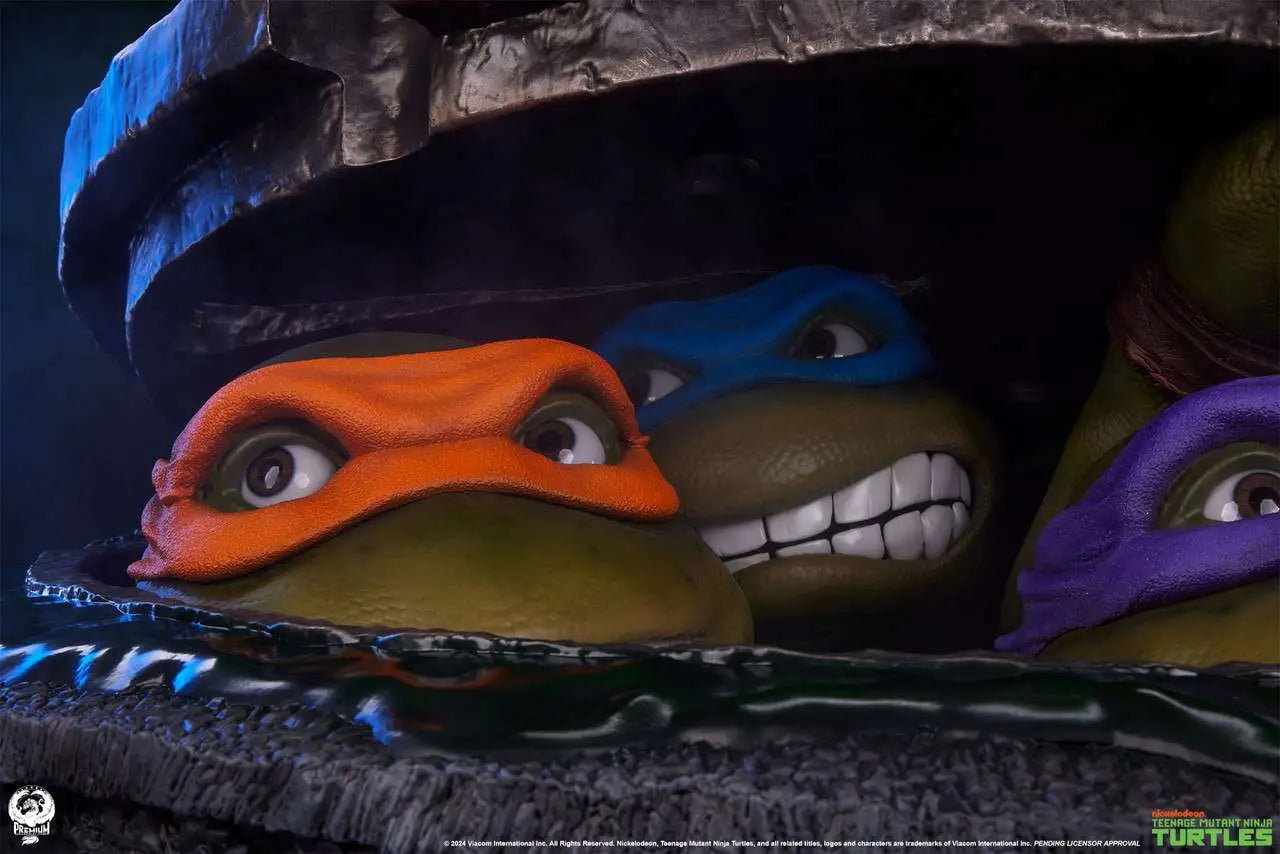 PCS TMNT – Underground Diorama im Maßstab 1:1 (Lebensgroß)