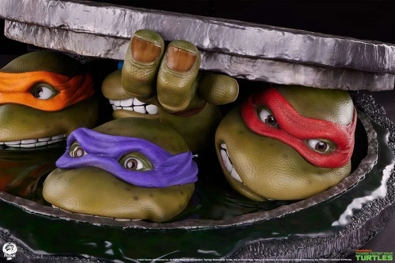 PCS TMNT – Underground Diorama im Maßstab 1:1 (Lebensgroß)