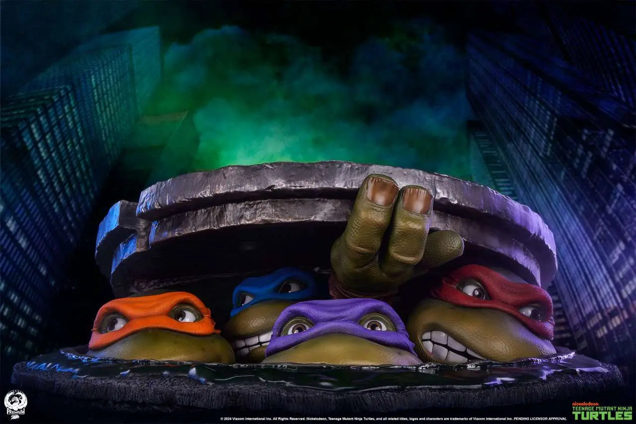 PCS TMNT – Underground Diorama im Maßstab 1:1 (Lebensgroß)