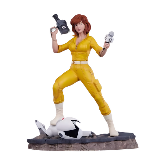 PCS Teenage Mutant Ninja Turtles April O'Neil 1:4 Statue – Premier Series
