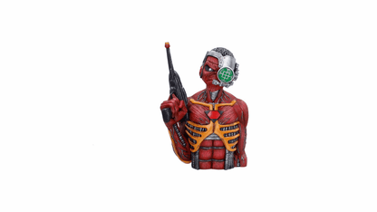 Nemesis Now Iron Maiden: Somewhere In Time Eddie Büste (29,8 cm) – Sammlerfigur - Actionfigurenwelt - Actionfigur Sammlerstück