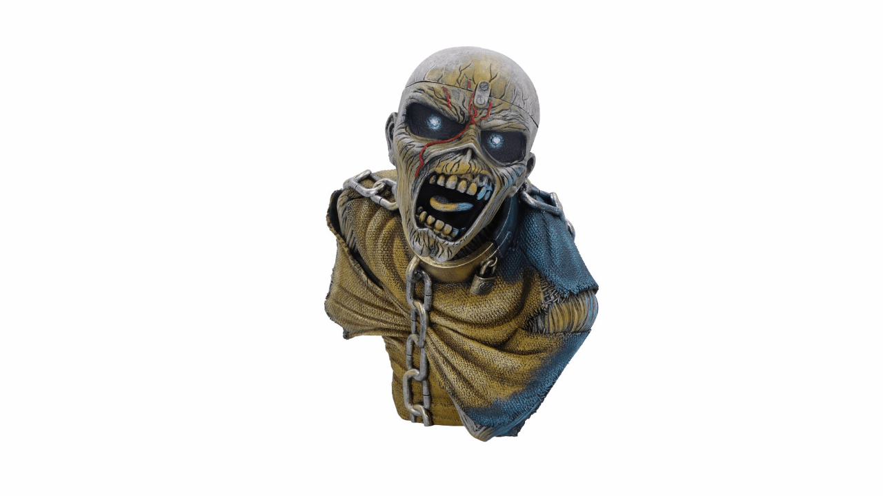 Nemesis Now Iron Maiden: Piece of Mind Eddie – Große Sammlerbüste (25 cm) - Actionfigurenwelt - Actionfigur Sammlerstück