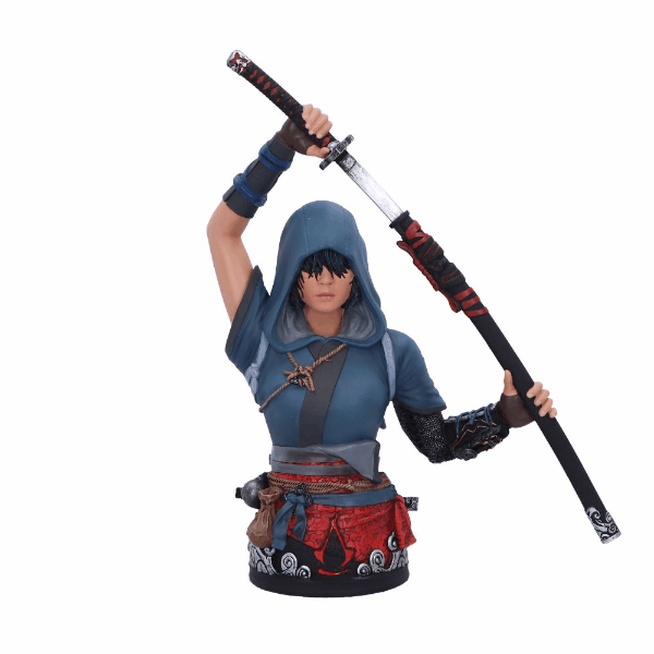 Nemesis Now Assassin's Creed Shadows: Naoe Sammlerbüste (30,7 cm) - Actionfigurenwelt - Actionfigur Sammlerstück