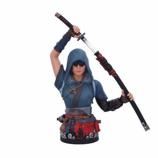 Nemesis Now Assassin's Creed Shadows: Naoe Sammlerbüste (30,7 cm) - Actionfigurenwelt - Actionfigur Sammlerstück