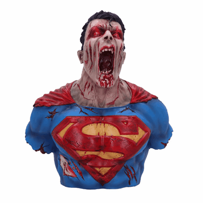 Nemesis Now DC Comics: DCeased Superman Zombie – Große Sammlerbüste (30 cm) - Actionfigurenwelt - Actionfigur Sammlerstück