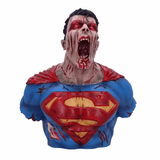Nemesis Now DC Comics: DCeased Superman Zombie – Große Sammlerbüste (30 cm) - Actionfigurenwelt - Actionfigur Sammlerstück