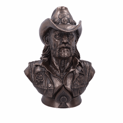 Nemesis Now Motörhead: Lemmy Kilmister Sammlerbüste (Bronze-Finish) – 35 cm