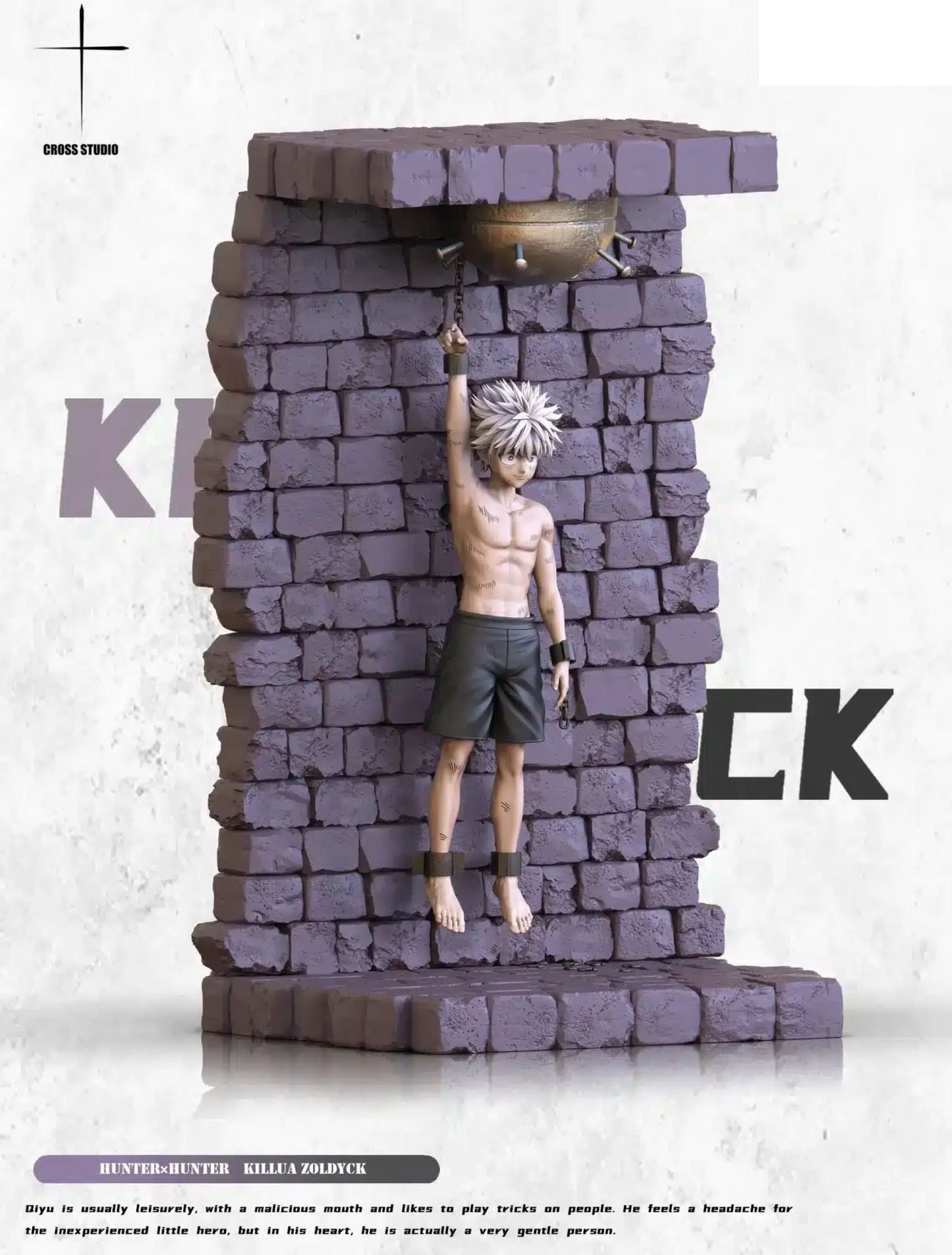 Cross Studio HUNTER×HUNTER: Killua Zoldyck Folterszene – Premium Sammlerstatue (1/6 Skala)