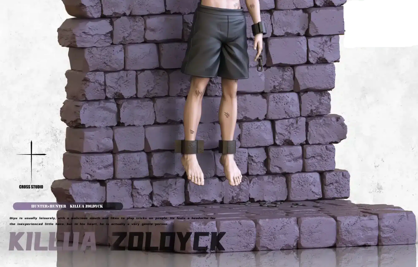 Cross Studio HUNTER×HUNTER: Killua Zoldyck Folterszene – Premium Sammlerstatue (1/6 Skala)