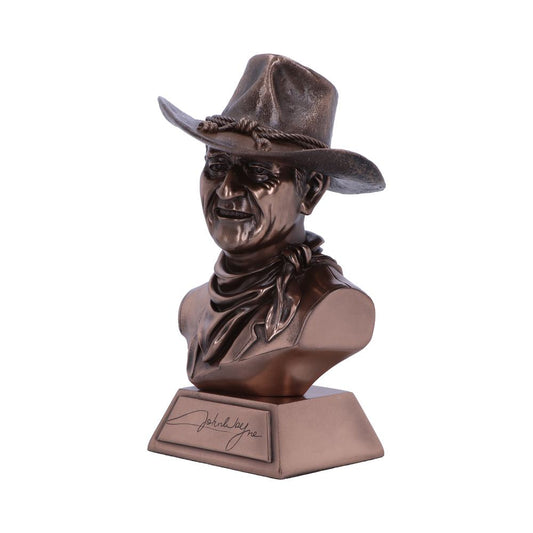 John Wayne Bronzene Büste (klein) Comancheros-Figur 18 cm