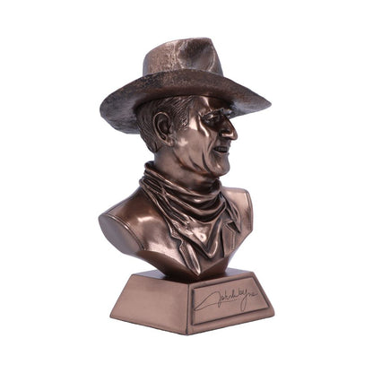John Wayne Bronzene Büste (klein) Comancheros-Figur 18 cm