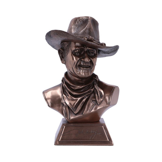 John Wayne Bronzene Büste (klein) Comancheros-Figur 18 cm